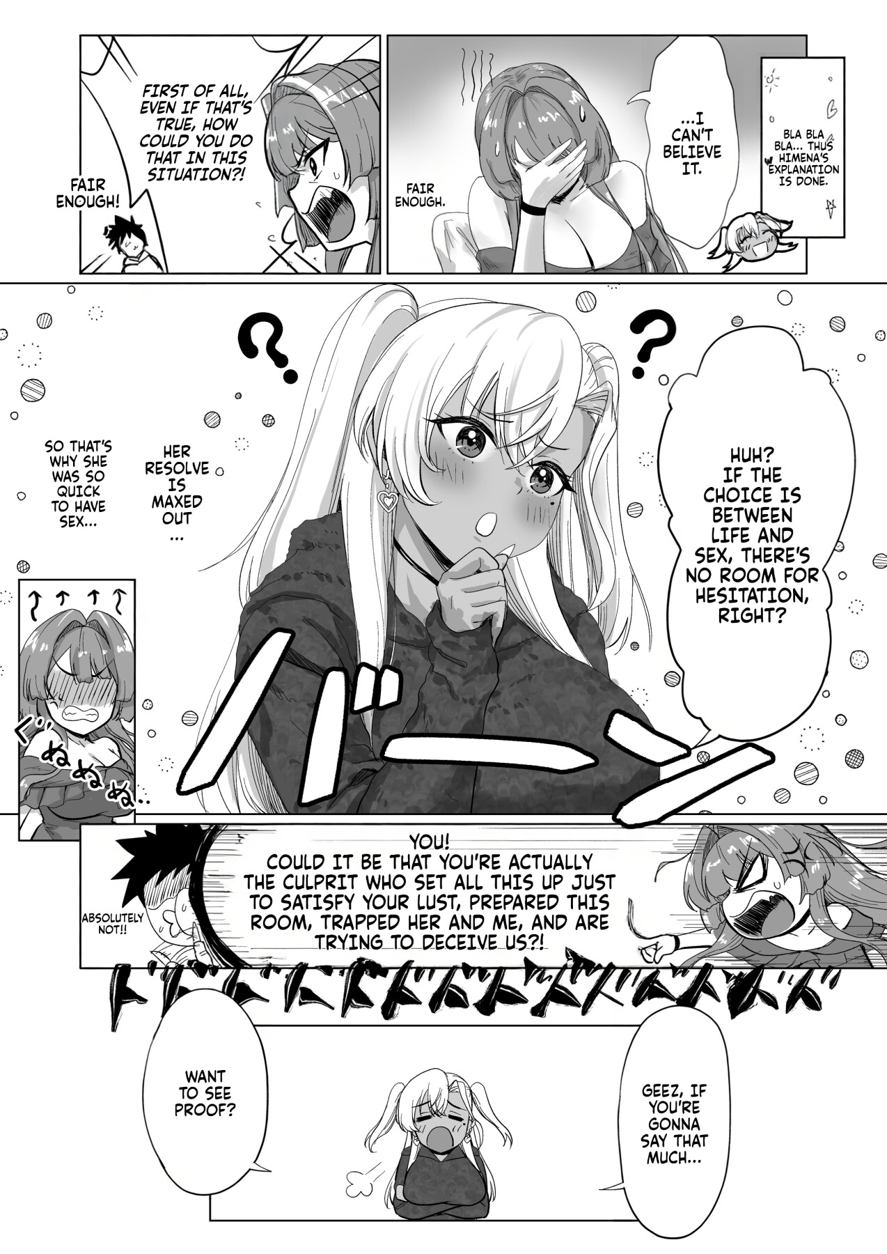 Hentai Manga Comic-The hotel you can't leave without having sex 2-Read-11